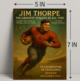 Jim Thorpe Celebration of Excellence Poster PosterGoat