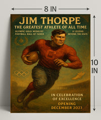 Jim Thorpe Celebration of Excellence Poster PosterGoat