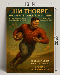 Jim Thorpe Celebration of Excellence Poster PosterGoat