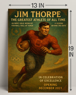 Jim Thorpe Celebration of Excellence Poster PosterGoat