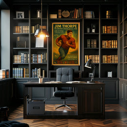 Jim Thorpe Greatest Athlete Wall Art Print PosterGoat