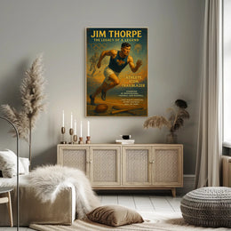 Jim Thorpe Legacy Poster Wall Art Print PosterGoat