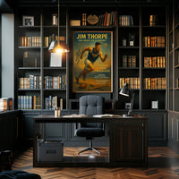 Jim Thorpe Legacy Poster Wall Art Print PosterGoat