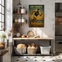 Jim Thorpe Legacy Poster Wall Art Print PosterGoat