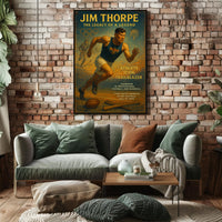 Jim Thorpe Legacy Poster Wall Art Print PosterGoat