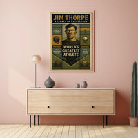 Jim Thorpe Legacy of Excellence Poster PosterGoat