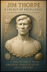 Jim Thorpe Legacy of Excellence Poster PosterGoat