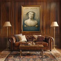 Jim Thorpe Legacy of Excellence Poster PosterGoat
