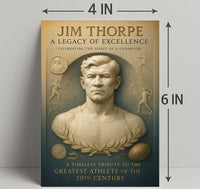 Jim Thorpe Legacy of Excellence Poster PosterGoat