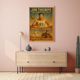 Jim Thorpe Legacy of a Titan Poster PosterGoat