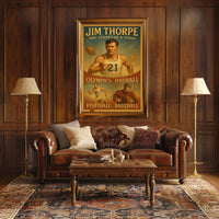 Jim Thorpe Legacy of a Titan Poster PosterGoat