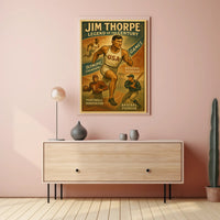 Jim Thorpe Legend of the Century Poster PosterGoat