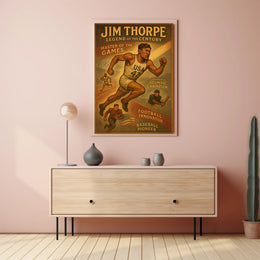 Jim Thorpe Legend of the Century Poster Print PosterGoat