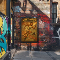 Jim Thorpe Legend of the Century Poster Print PosterGoat