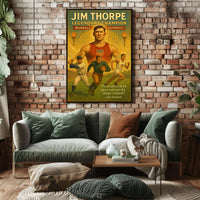 Jim Thorpe Legendary Champion Poster Print PosterGoat