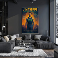 Jim Thorpe The Legend of Versatility Poster PosterGoat