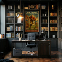 Jim Thorpe Three Sports Legend Poster PosterGoat
