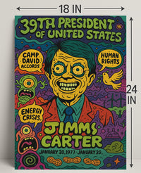 Jimmy Carter 39Th President Poster PosterGoat