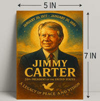 Jimmy Carter 39th President Poster PosterGoat