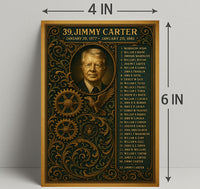 Jimmy Carter 39th President Poster PosterGoat