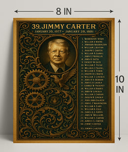 Jimmy Carter 39th President Poster PosterGoat
