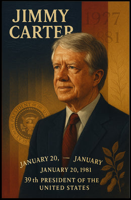 Jimmy Carter 39th President Poster PosterGoat