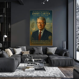 Jimmy Carter 39th President Poster PosterGoat