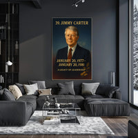 Jimmy Carter 39th President Poster PosterGoat