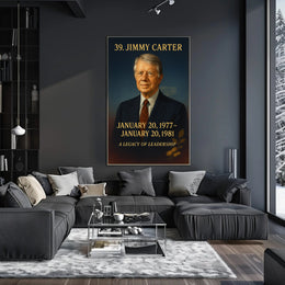 Jimmy Carter 39th President Poster PosterGoat