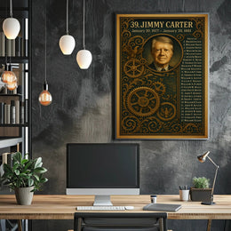 Jimmy Carter 39th President Poster PosterGoat