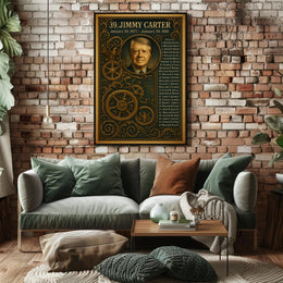 Jimmy Carter 39th President Poster PosterGoat