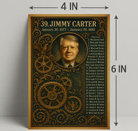 Jimmy Carter 39th President Poster PosterGoat