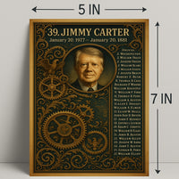 Jimmy Carter 39th President Poster PosterGoat