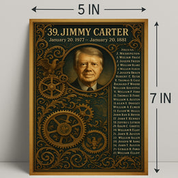 Jimmy Carter 39th President Poster PosterGoat