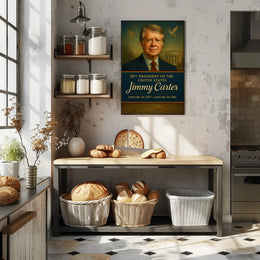 Jimmy Carter 39th President Poster PosterGoat