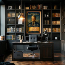 Jimmy Carter 39th President Poster PosterGoat