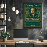 Jimmy Carter 39th President Poster PosterGoat