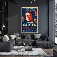 Jimmy Carter 39th President Poster PosterGoat