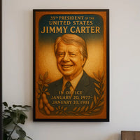 Jimmy Carter 39th President Poster PosterGoat