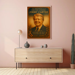 Jimmy Carter 39th President Poster PosterGoat