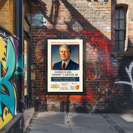 Jimmy Carter 39th President Poster PosterGoat