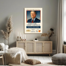 Jimmy Carter 39th President Poster PosterGoat