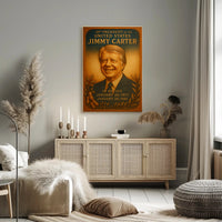 Jimmy Carter 39th President Poster PosterGoat
