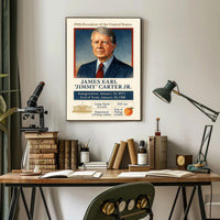 Jimmy Carter 39th President Poster PosterGoat