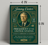 Jimmy Carter 39th President Poster PosterGoat