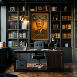 Jimmy Carter 39th President Poster PosterGoat