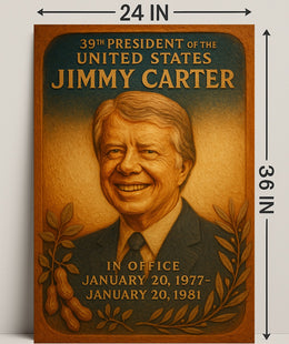 Jimmy Carter 39th President Poster PosterGoat