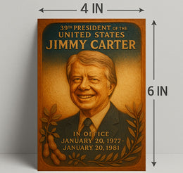 Jimmy Carter 39th President Poster PosterGoat