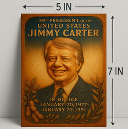 Jimmy Carter 39th President Poster PosterGoat