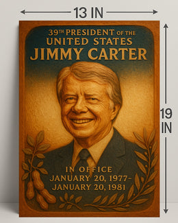 Jimmy Carter 39th President Poster PosterGoat